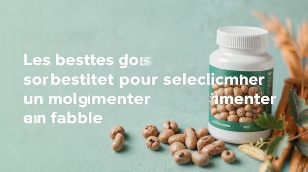 Les meilleurs conseils pour sélectionner un complément alimentaire fiable